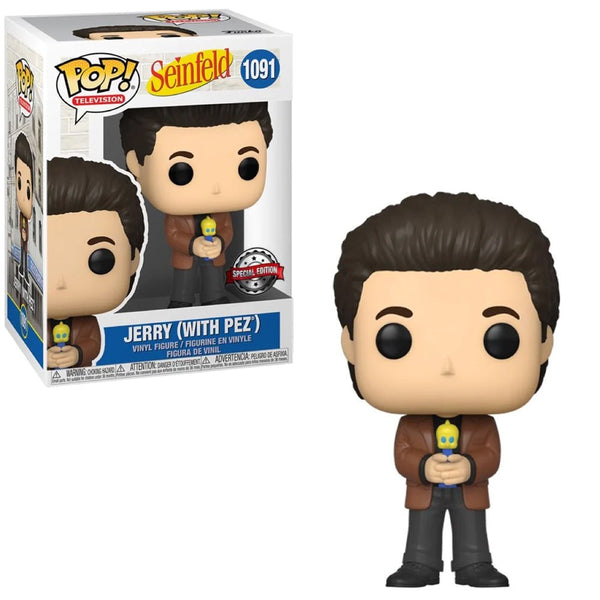 Funko - Jerry with Pez (Seinfeld) - Pop! Vinyl Figure *Walmart Exclusive* - Top CollectiblesVinyl FiguresFunko