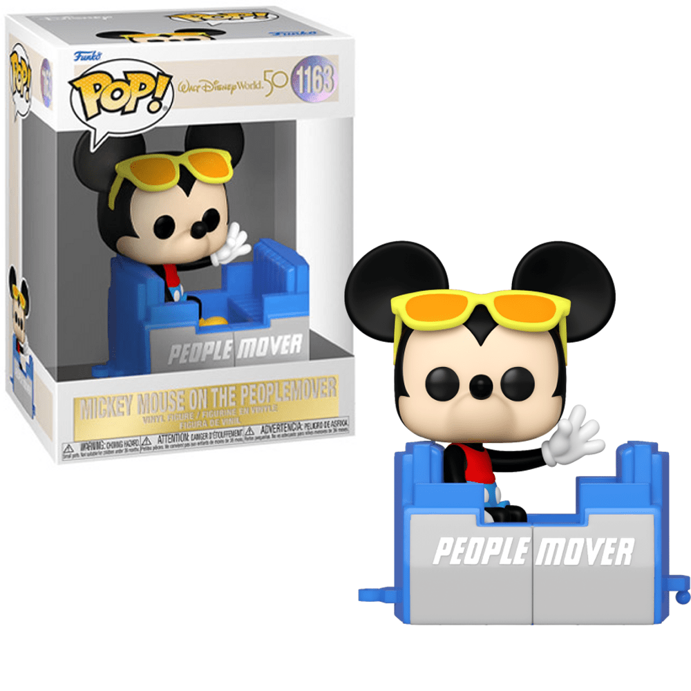 Funko - Mickey Mouse on the Peoplemover (Disney) - Pop! Vinyl Figure - Top CollectiblesVinyl FiguresFunko