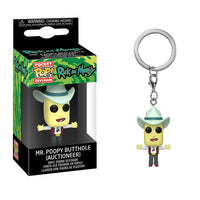 Funko - Mr. Poopy Butthole Auctioneer (Rick & Morty) - Pocket Pop! Keychain - Top CollectiblesVinyl FiguresFunko