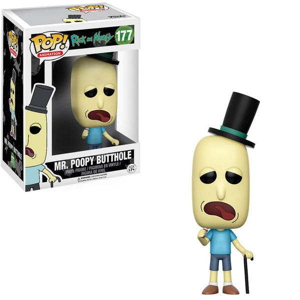 Funko - Mr. Poopy Butthole (Rick and Morty) - Pop! Vinyl Figure - Top CollectiblesVinyl FiguresFunko