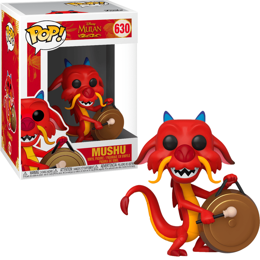 Funko - Mushu (Disney: Mulan) - Pop! Vinyl Figure - Top CollectiblesVinyl FiguresFunko