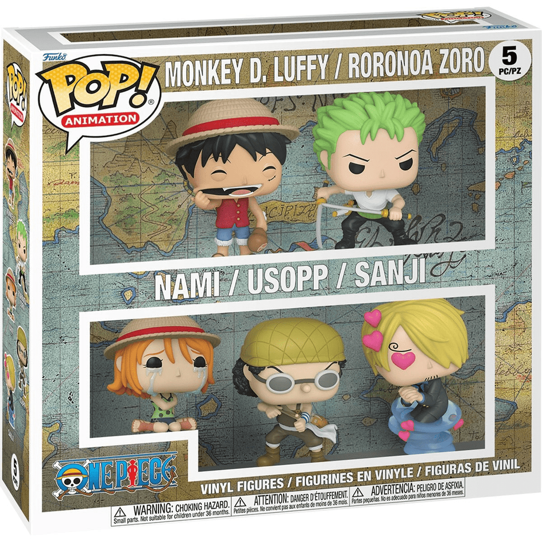 Funko - One Piece 5-Pack - Pop! Vinyl Figure - Top CollectiblesVinyl FiguresFunko