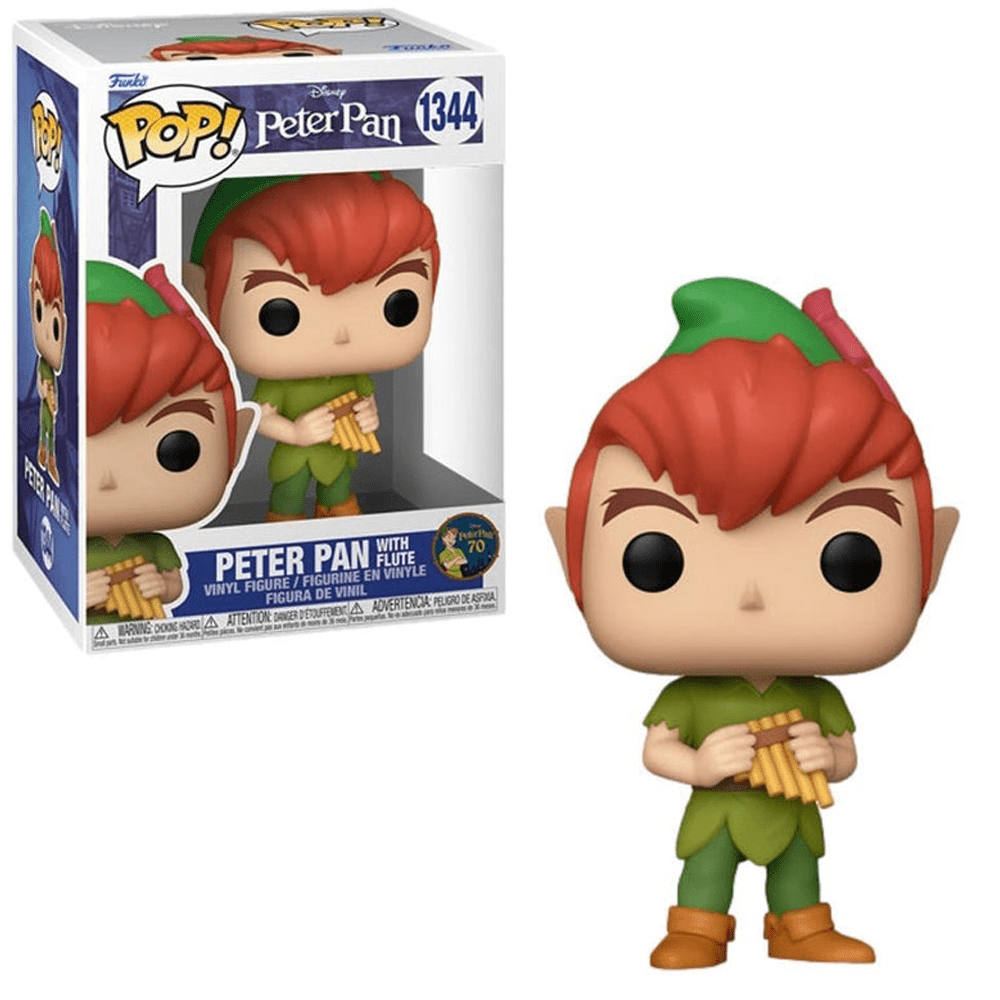 Funko - Peter Pan with Flute (Disney Peter Pan) - Pop! Vinyl Figure - Top CollectiblesVinyl FiguresFunko
