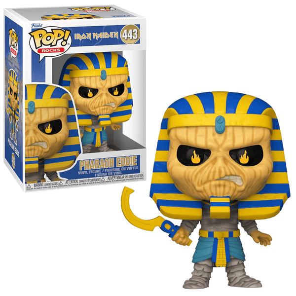 Funko - Pharaoh Eddie (Iron Maiden) - Pop! Vinyl Figure - Top CollectiblesVinyl FiguresFunko