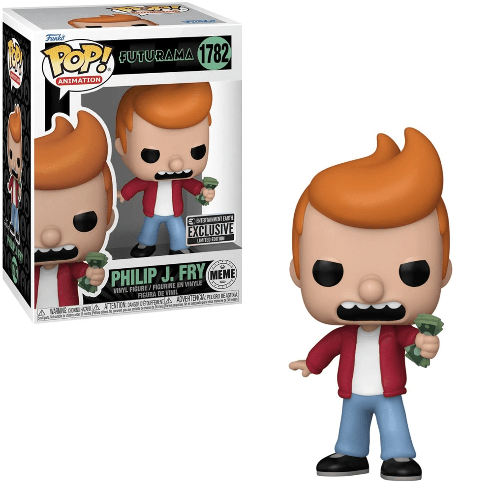 Funko - Philip J. Fry (Futurama) - Pop! Vinyl Figure *Entertainment Earth Exclusive* - Top CollectiblesVinyl FiguresFunko
