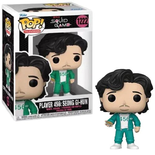 Funko - Player 456: Seong Gi - Hun (Squid Game) - Pop! Vinyl Figure - Top CollectiblesVinyl FiguresFunko