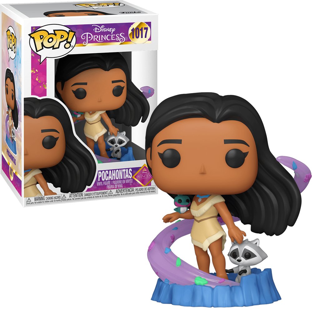 Funko - Pocahontas w/ Flit &amp; Meeko (Disney Princess) - Pop! Vinyl Figure - Top CollectiblesVinyl FiguresFunko