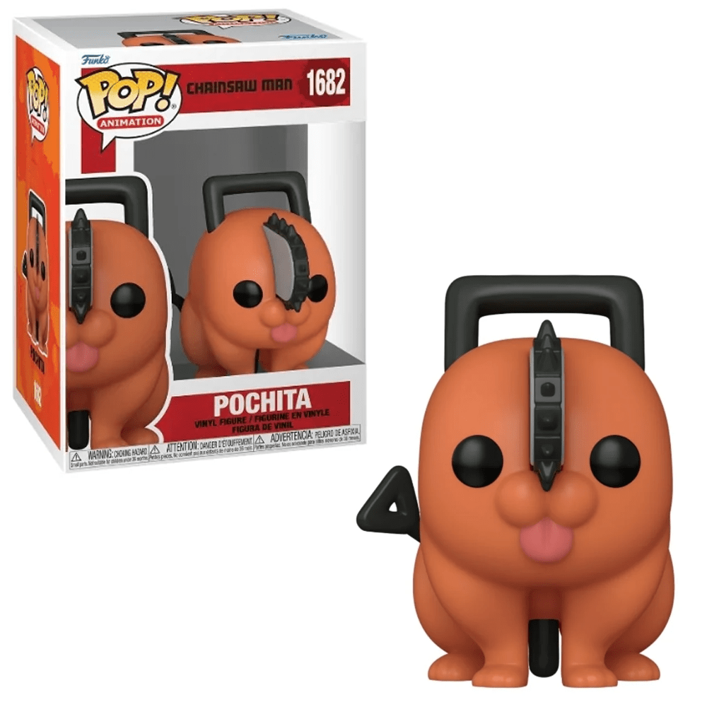Funko - Pochita (Chainsaw Man) - Pop! Vinyl Figure - Top CollectiblesVinyl FiguresFunko