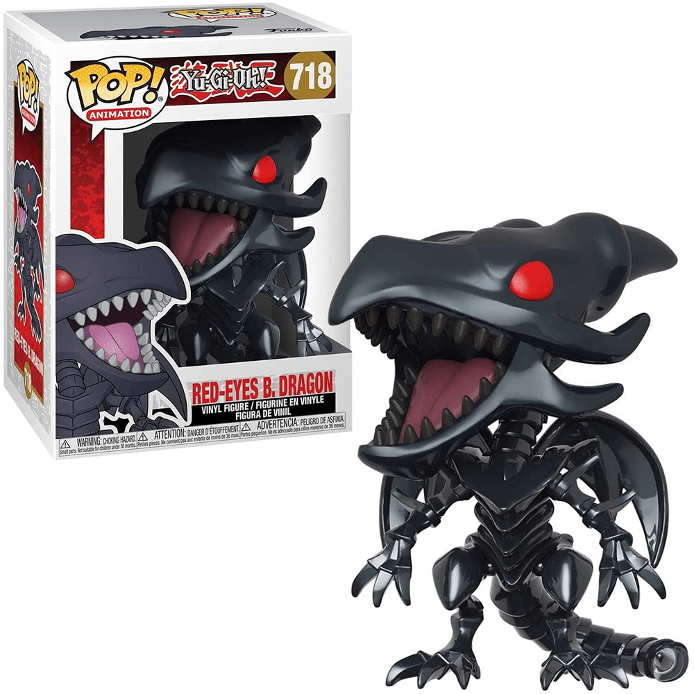 Funko - Red - Eyes Black Dragon (Yu - Gi - Oh!) - Pop! Vinyl Figure - Top CollectiblesVinyl FiguresFunko