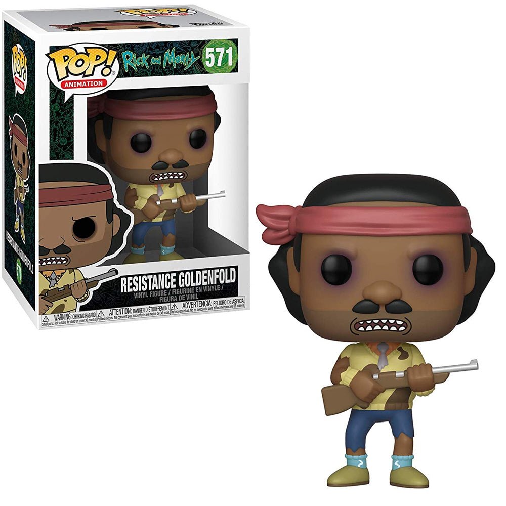 Funko - Resistance Goldenfold (Rick and Morty) - Pop! Vinyl Figure - Top CollectiblesVinyl FiguresFunko
