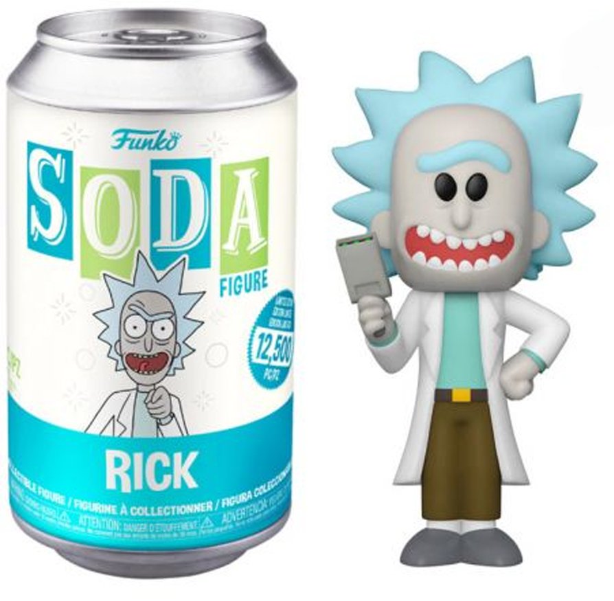 Funko - Rick (Rick &amp; Morty) - Soda Figure - Top CollectiblesVinyl FiguresFunko