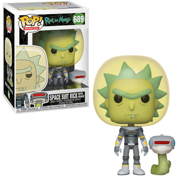 Funko - Space Suit Rick with Snake (Rick and Morty) - Pop! Vinyl Figure - Top CollectiblesVinyl FiguresFunko