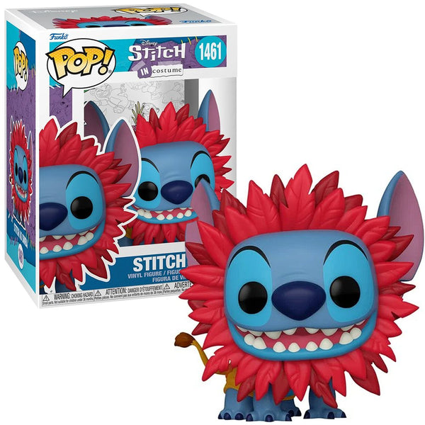 Funko - Stitch as Simba (Disney Stitch in Costume) - Pop! Vinyl Figure - Top CollectiblesVinyl FiguresFunko