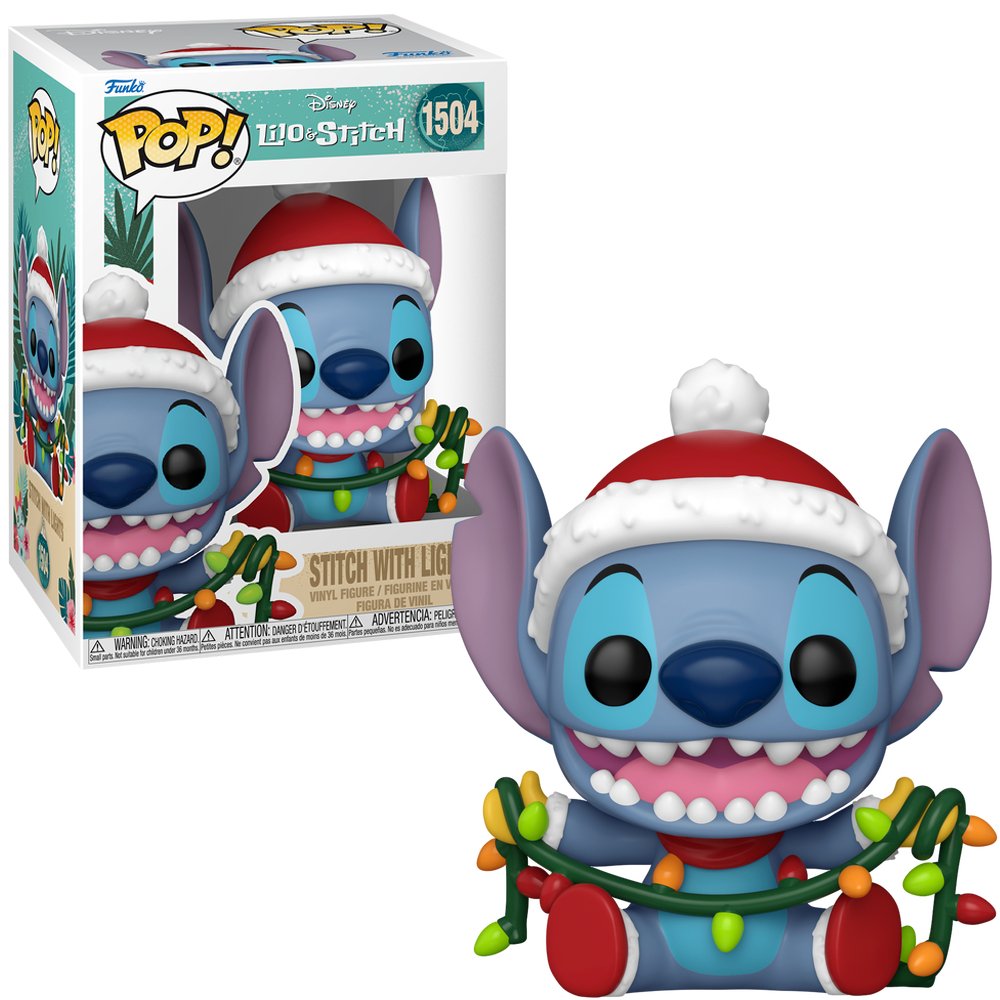 Funko - Stitch with Lights (Disney Lilo &amp; Stitch) - Pop! Vinyl Figure - Top CollectiblesVinyl FiguresFunko