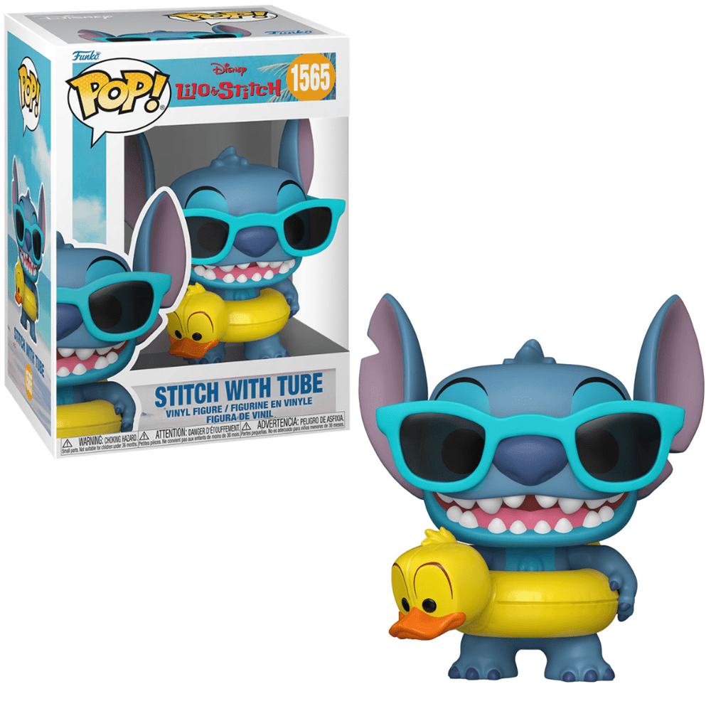 Funko - Stitch With Tube (Disney Lilo & Stich) - Pop! Vinyl Figure - Top CollectiblesVinyl FiguresFunko