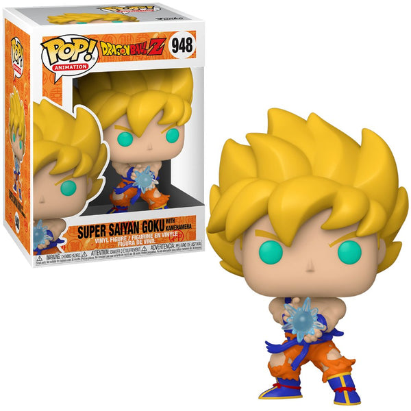 Funko - Super Saiyan Goku with Kamehameha (Dragon Ball Z) - Pop! Vinyl Figure - Top CollectiblesVinyl FiguresFunko