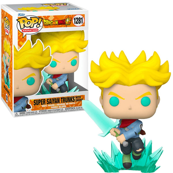 Funko - Super Saiyan Trunks with Sword (Dragon Ball Super) - Pop! Vinyl Figure - Top CollectiblesVinyl FiguresFunko