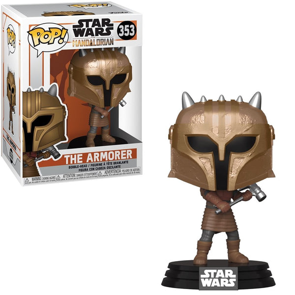 Funko - The Armorer (Star Wars) - Bobble - Head Pop! Vinyl Figure - Top CollectiblesVinyl FiguresFunko