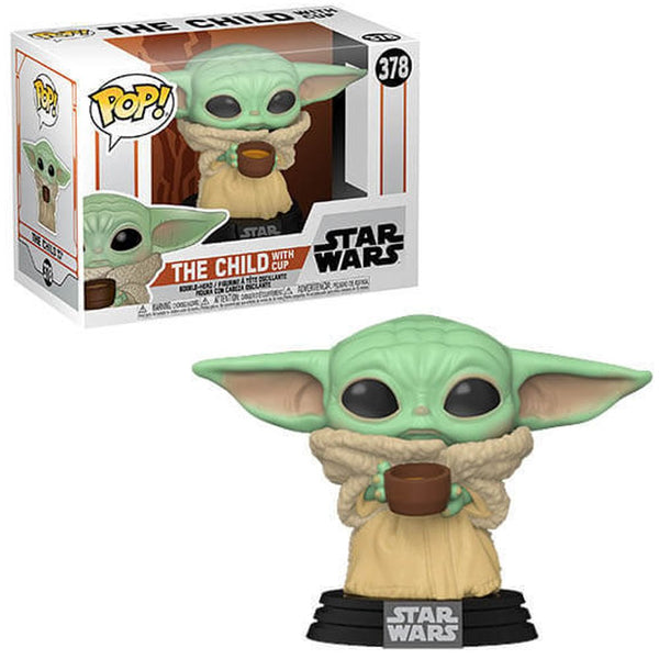 Funko - The Child with Cup (Star Wars) - Bobble - Head Pop! Vinyl Figure - Top CollectiblesVinyl FiguresFunko