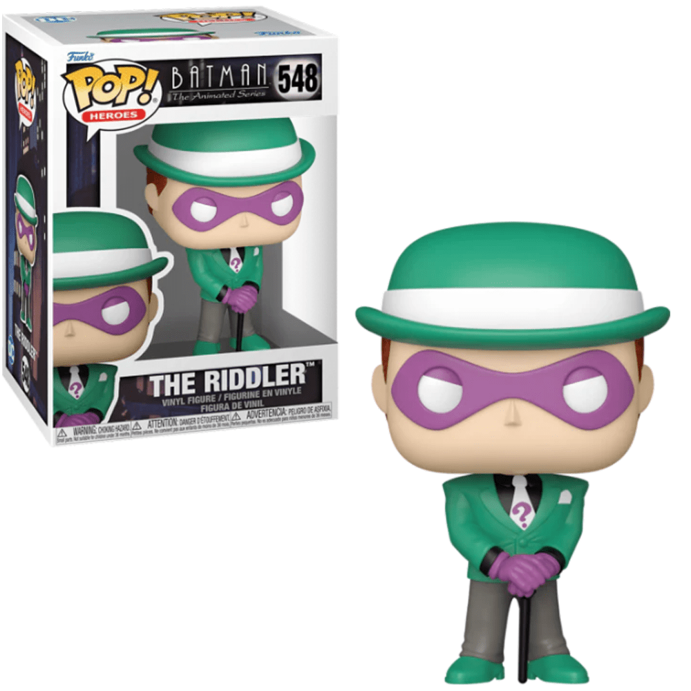 Funko - The Riddler (Batman: The Animated Series) - Pop! Vinyl Figure - Top CollectiblesVinyl FiguresFunko