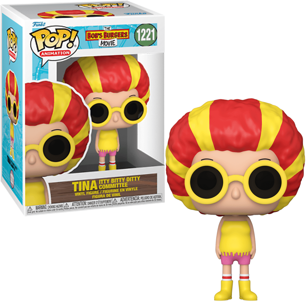 Funko - Tina Itty Bitty Ditty Committee (Bob's Burger) - Pop! Vinyl Figure - Top CollectiblesVinyl FiguresFunko