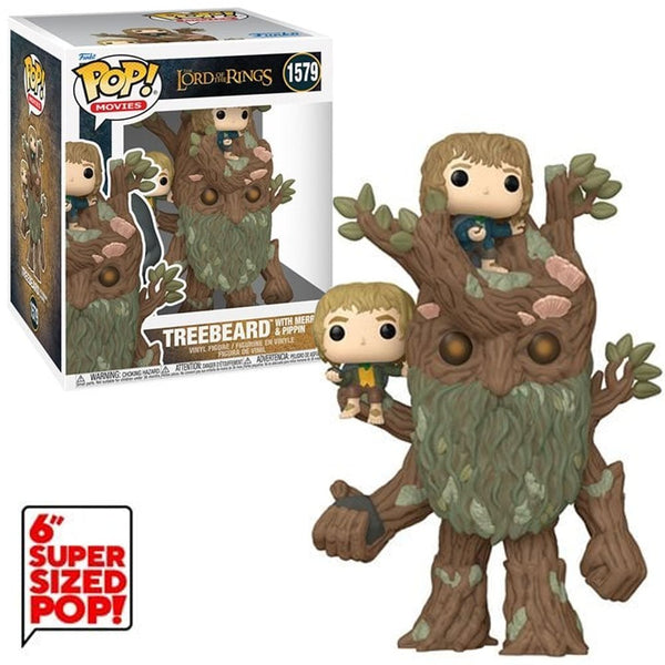 Funko - Treebeard with Merry and Pippin (The Lord of The Rings) - 6 Inches Pop! Vinyl Figure - Top CollectiblesVinyl FiguresFunko