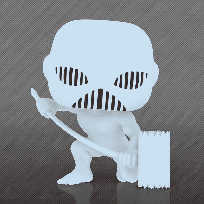 Funko - War Hammer Titan (Attack on Titan) - 6" Glow in the Dark Pop! Vinyl Figure *Funko Shop Exclusive* - Top CollectiblesVinyl FiguresFunko