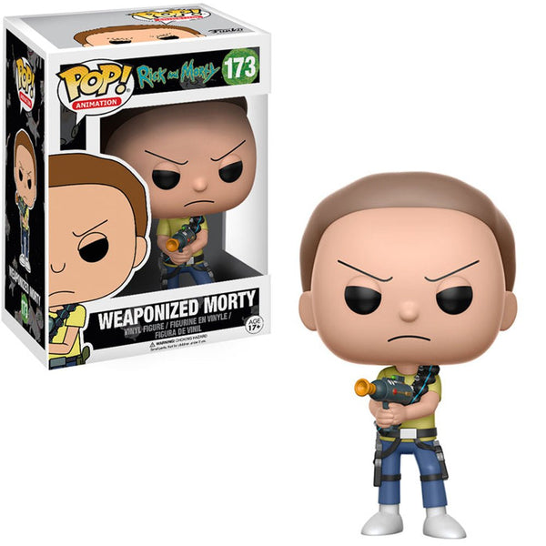 Funko - Weaponized Morty (Rick and Morty) - Pop! Vinyl Figure - Top CollectiblesVinyl FiguresFunko