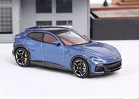 Funny Model - Ferrari Purosangue SUV - Blue - Top CollectiblesDiecastFunny Model