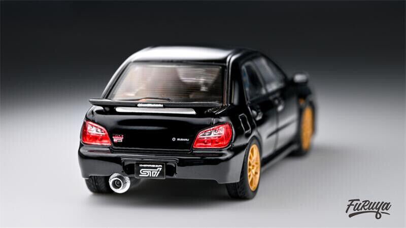 Furuya - Subaru Impreza WRX STi "Bug Eye" - Black - Top CollectiblesDiecastFuruya
