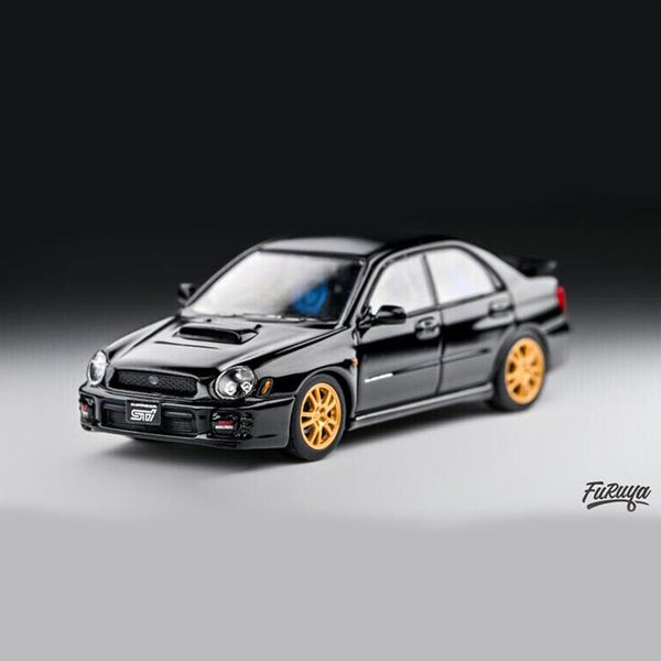 Furuya - Subaru Impreza WRX STi "Bug Eye" - Black - Top CollectiblesDiecastFuruya