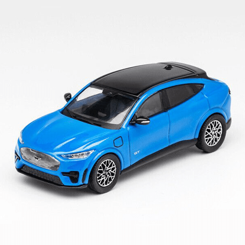 GCD - 2021 Ford Mustang Mach - E GT - Blue - Top CollectiblesDiecastGCD