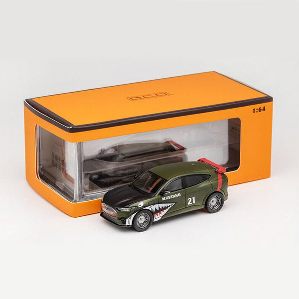 GCD - 2021 Ford Mustang Mach - E GT - Green Shark - Top CollectiblesDiecastGCD