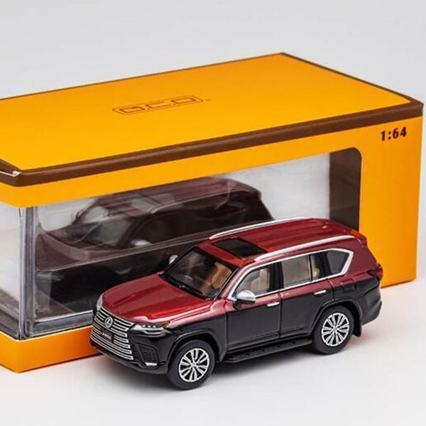 GCD - 2021 Lexus LX 600 - Black & Red - Top CollectiblesDiecastGCD