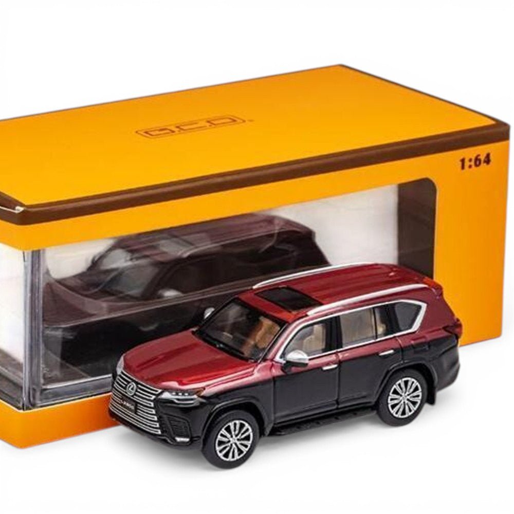 GCD - 2021 Lexus LX 600 - Black &amp; Red - Top CollectiblesDiecastGCD