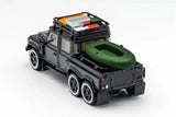 GCD - Land Rover Defender 6x6 w/ Camper & Accessories - Top CollectiblesDiecastGCD