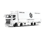 GCD - Mitsubishi Fuso Super Great Transporter Sakon Logix "Liberty Walk" - White - Top CollectiblesDiecastGCD