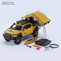 GCD - Toyota Tacoma "Overland" w/ Camping Accessories - Top CollectiblesDiecastGCD