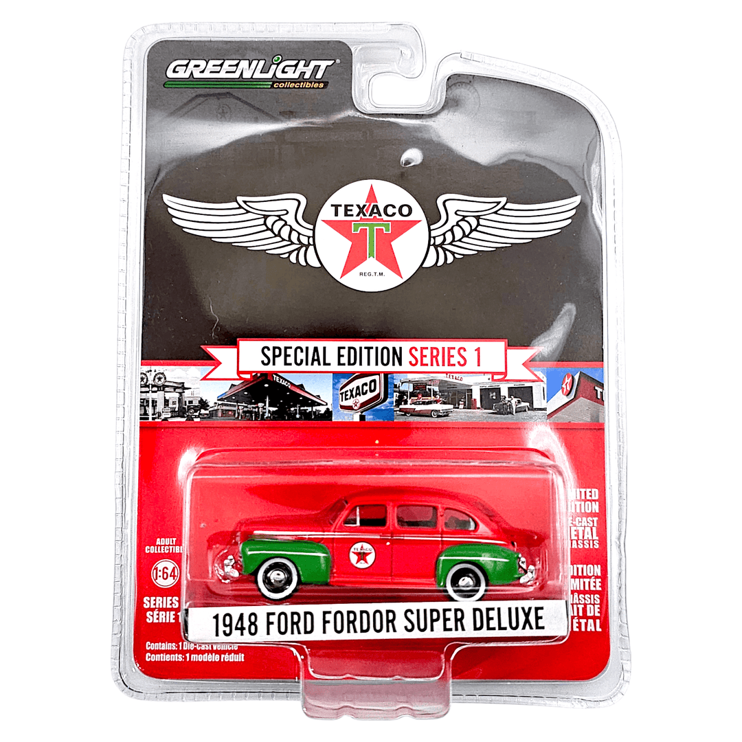 Greenlight - 1948 Ford Fordor Super Deluxe - 2025 Texaco Series - Top CollectiblesDiecastGreenlight