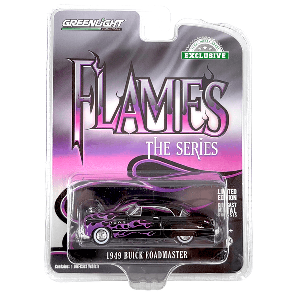 Greenlight - 1949 Buick Roadmaster - 2023 Flames Series *Hobby Exclusive* - Top CollectiblesDiecastGreenlight