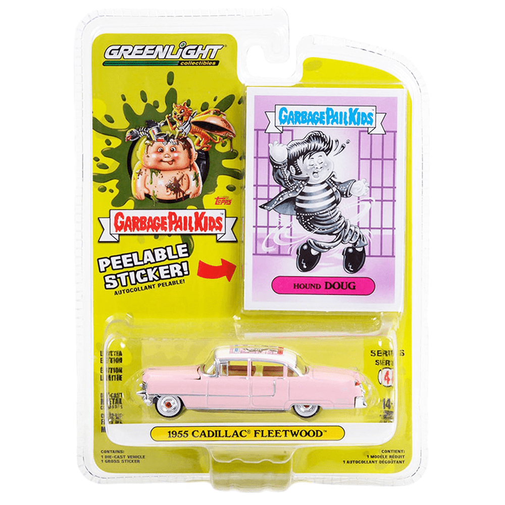 Greenlight - 1955 Cadillac Fleetwood Series 60 - 2023 Garbage Pail Kids Series - Top CollectiblesDiecastGreenlight