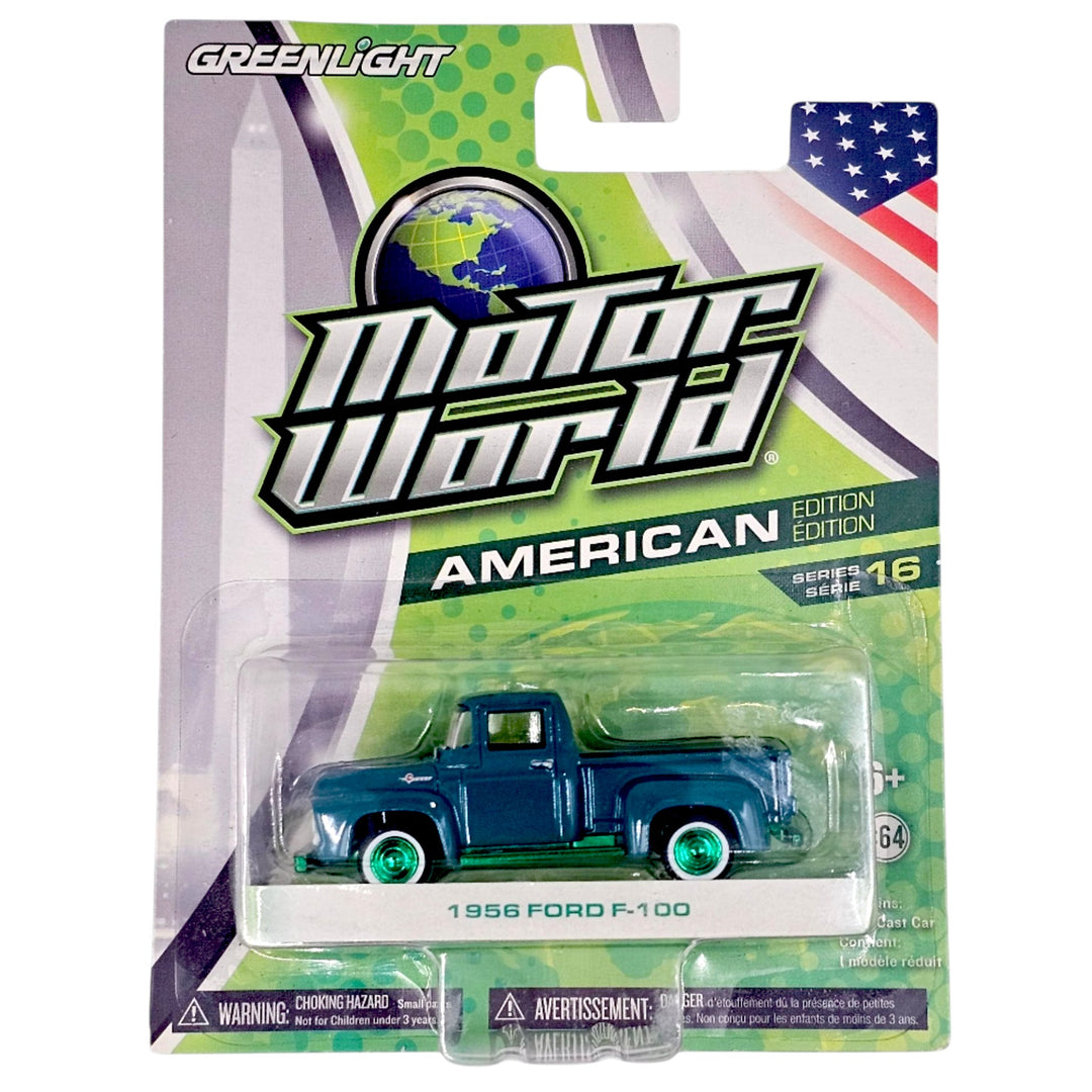 Greenlight - 1956 Ford F-100 - 2016 Motor World Series *Chase*