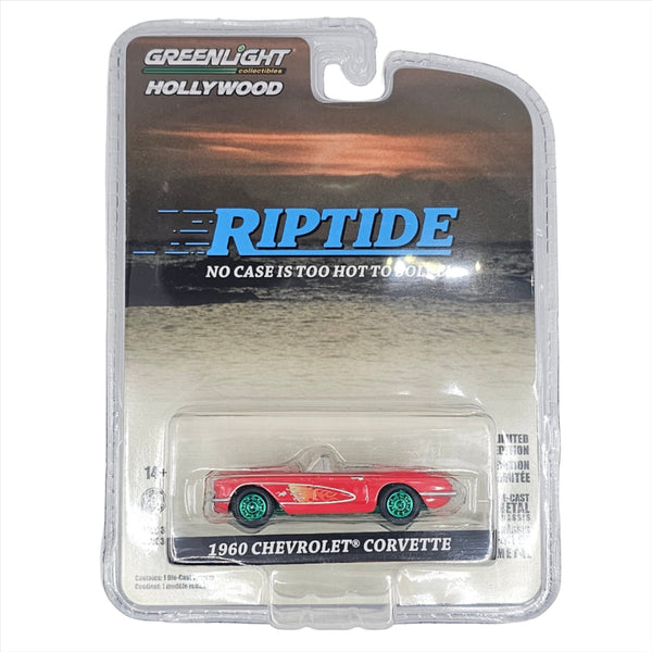 Greenlight - 1960 Chevrolet Corvette - 2021 Hollywood Series *Chase* - Top CollectiblesDiecastGreenlight