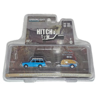 Greenlight - 1961 Volkswagen Type 3 Squareback & Teardrop Trailer - 2019 Hitch & Tow Series - Top CollectiblesToy CarsGreenlight