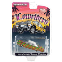 Greenlight - 1964 Chevrolet Impala Lowrider - Gold - 2024 Lowriders Series *Chase* - Top CollectiblesDiecastGreenlight