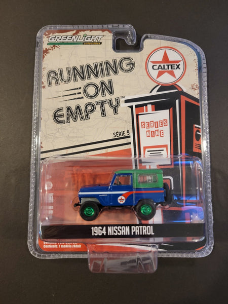 Greenlight - 1964 Nissan Patrol - 2019 Running on Empty Series *Green Machine Chase* - Top CollectiblesDiecastGreenlight