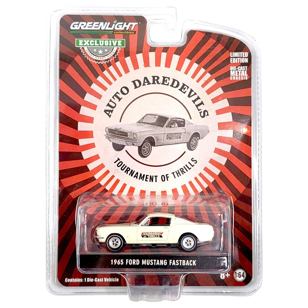 Greenlight - 1965 Ford Mustang Fastback - 2021 Auto Daredevils Series *Hobby Exclusive* - Top CollectiblesDiecastGreenlight