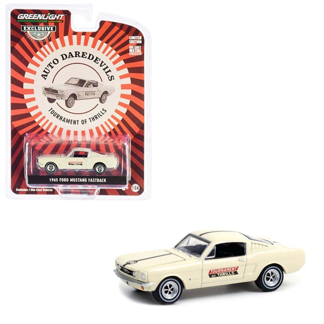 Greenlight - 1965 Ford Mustang Fastback - 2021 Auto Daredevils Series *Hobby Exclusive* - Top CollectiblesDiecastGreenlight