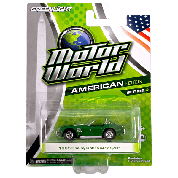 Greenlight - 1965 Shelby Cobra 427 S/C - 2013 Motor World Series - Top CollectiblesDiecastGreenlight