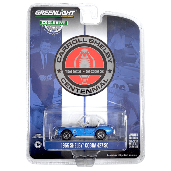 Greenlight - 1965 Shelby Cobra 427 SC - 2023 *Hobby Exclusive* - Top CollectiblesDiecastGreenlight